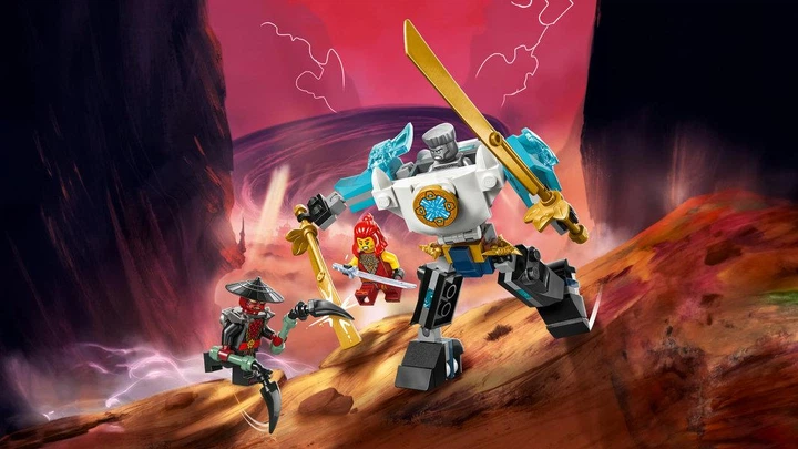 Конструктор LEGO Ninjago Бойовий костюм-робот Зейна 92 деталі