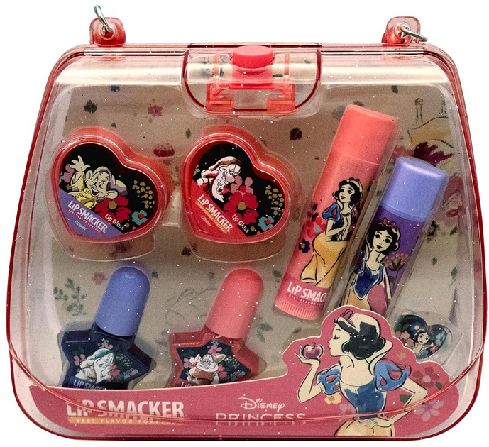 Набір декоративної косметики Lip Smacker Disney Princess Snow White Tote Bag в міні-сумочці для дітей (4038033107294) - зображення 1