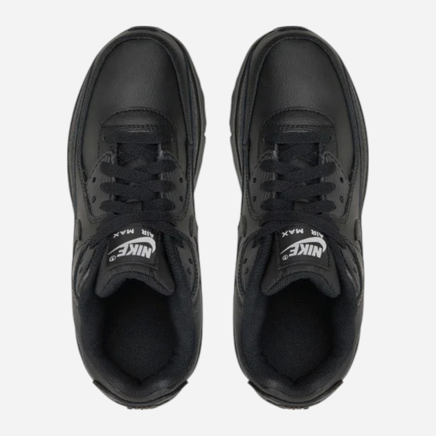 Buty sportowe młodzieżowe chłopięce Nike Air Max 90 HF6358-001 35.5 (3.5Y US) Czarne (197597338149) - obraz 4