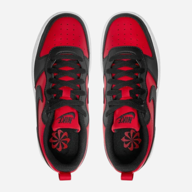 Підліткові кросівки для хлопчика Nike Court Borough Low Recraft DV5456-600 39 (6.5Y US) Червоні (196968173761) - зображення 5
