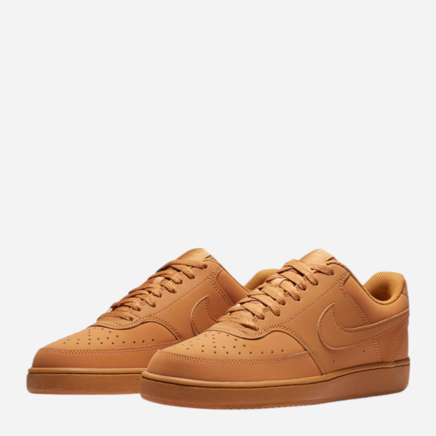 Sneakersy męskie do kostki Nike Court Vision Low CD5463-200 44 (10US) Brązowe (194497869889) - obraz 2