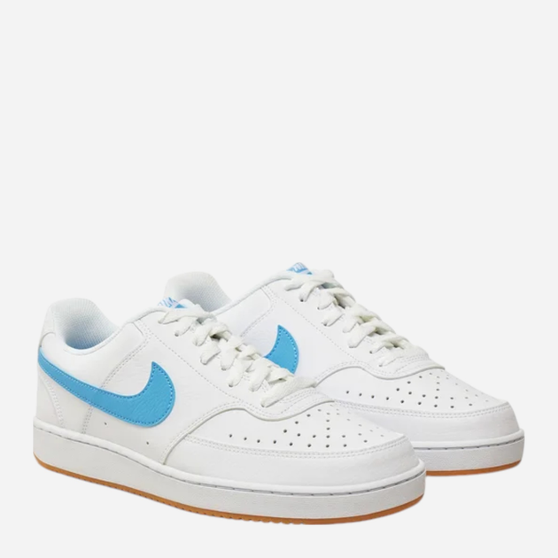 Чоловічі кеди низькі Nike Court Vision Lo HJ9105-100 46 (12US) Білий/Блакитний (197599173038) - зображення 2