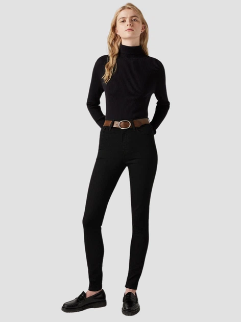 Джинси Skinny жіночі Levi's 720 Hirise Super Skinny 52797-0000 25-28 Чорні (5400537910172) - зображення 3