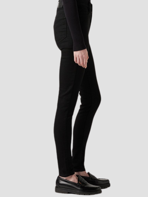 Джинси Skinny жіночі Levi's 720 Hirise Super Skinny 52797-0000 25-28 Чорні (5400537910172) - зображення 4