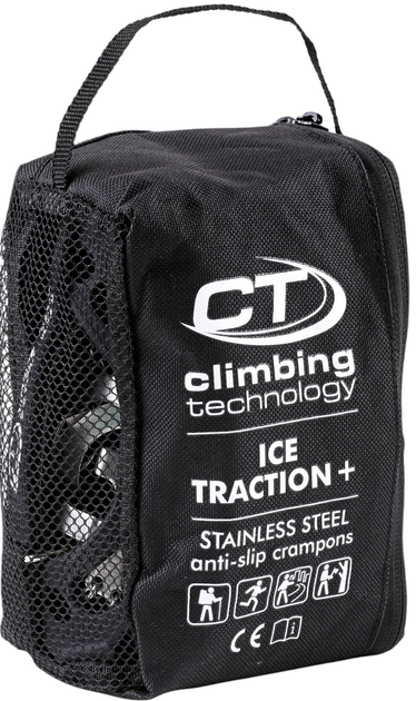 Raczki turystyczne Climbing Technology Ice Traction Plus 44 - 47 czarny (8056734832952) - obraz 7