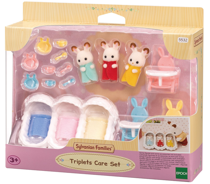 Zestaw Sylvanian Families Triplets Care Set (SLV5532) - obraz 2