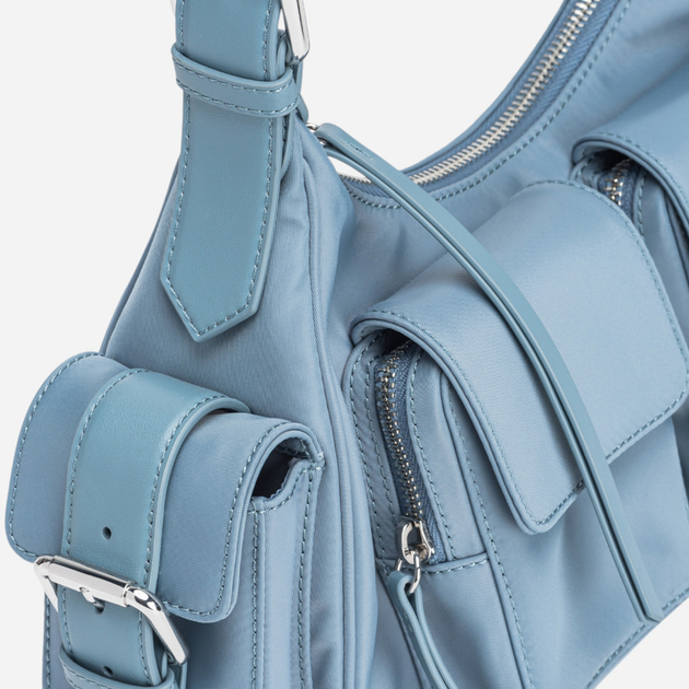 Torba damska Pinko Cargo 102794A1J4-F1NN Niebieska (800070319773) - obraz 4