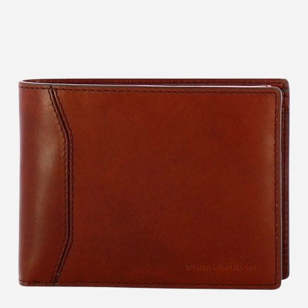 Portfel męski skórzany The Bridge Filippo 01453401-1A Brązowy (800070327568) - obraz 1