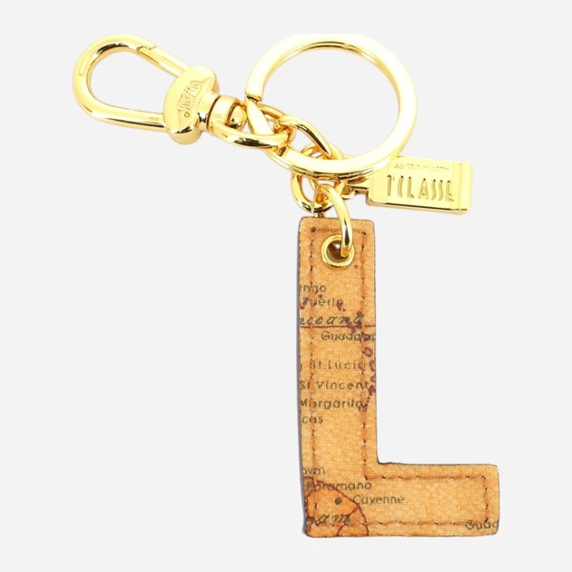 Etui na klucze damskie Alviero Martini Charm Lettera L CP00L6000-0010 Jasnobrązowa (800070004851) - obraz 1