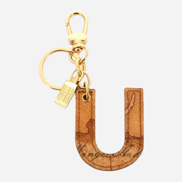 Etui na klucze damskie Alviero Martini Charm Lettera U CP00U6000-0010 Jasnobrązowa (800070216018) - obraz 1