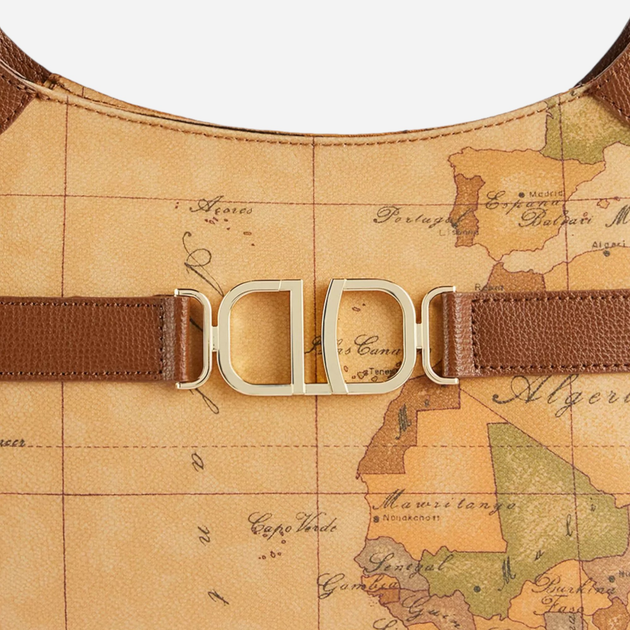 Сумка жіноча середня Alviero Martini LLB04G611-0548 Коричнева (800070328208) - зображення 5