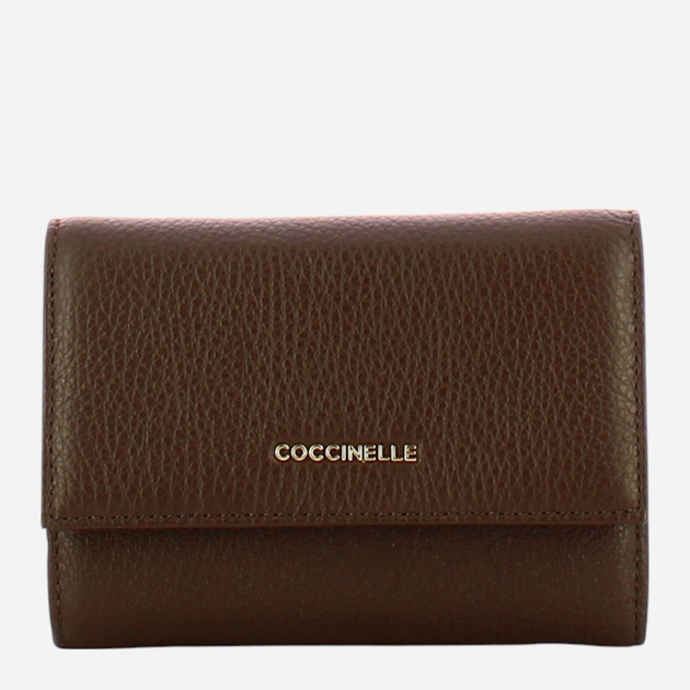 Гаманець жіночий шкіряний Coccinelle E2MW5116601-W97 Коричневий (800070326935) - зображення 1