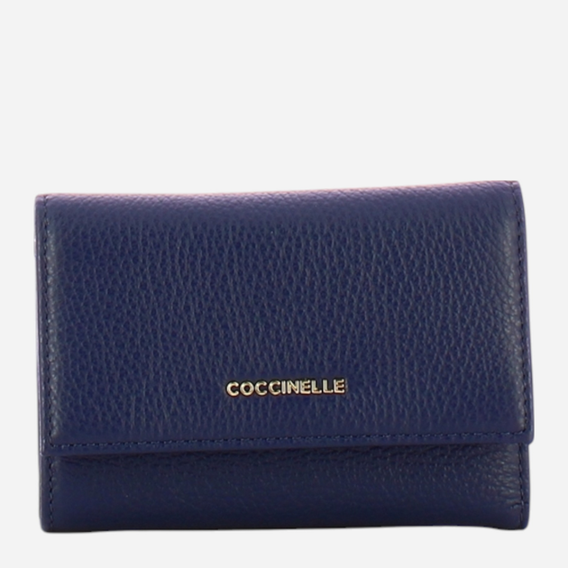 Гаманець жіночий шкіряний Coccinelle E2MW5116601-B50 Синій (800070326907) - зображення 1