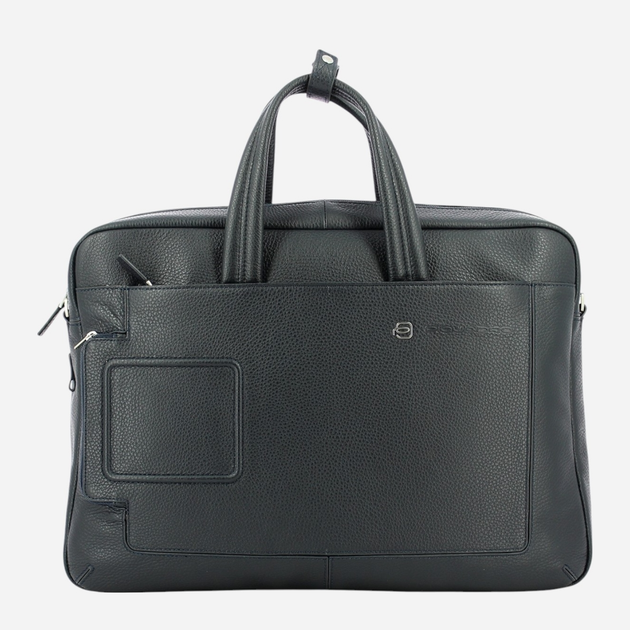 Torba aktówka męska skórzana Piquadro OUTCA3147VI/BLU Ciemnogranatowa (800070094837) - obraz 1