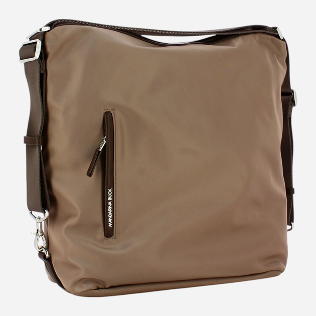 Сумка хобо жіноча велика Mandarina Duck Hunter P10VCT10-28I Бежева (800070258179) - зображення 3