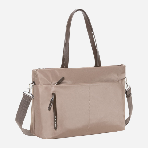 Сумка шопер жіноча Mandarina Duck Hunter P10VCT42-28I Бежева (800070330347) - зображення 3