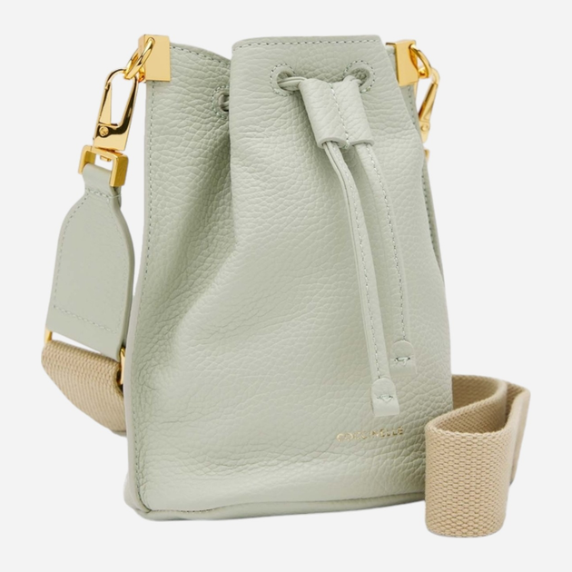 Torba damska skórzana Coccinelle Hyle E5PH6630101-G24 Zielona (800070316462) - obraz 2