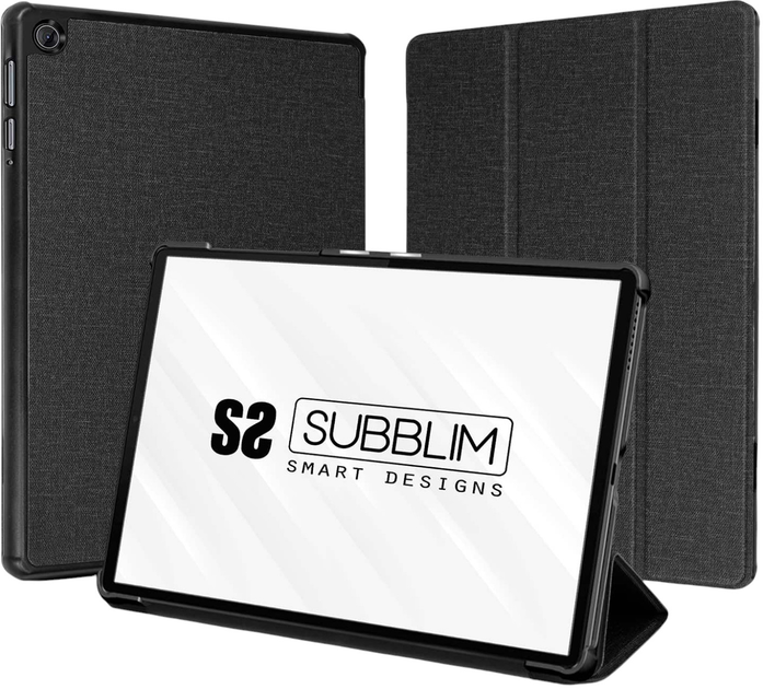 Etui z klapką SUBBLIM Shock Tablet Case do Lenovo Tab M10 FHD Plus 10.3" 2nd Gen Black (SUBCST-5SC110) - obraz 1