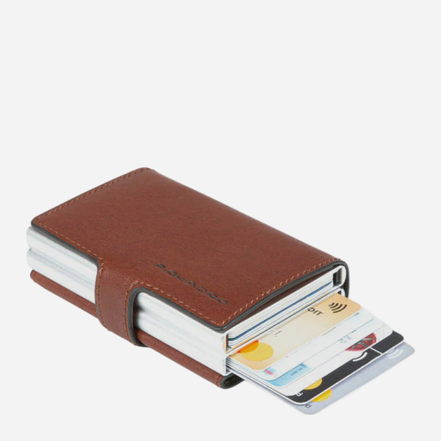 Картхолдер чоловічий Piquadro PP5472B3R/CU Коричневий (800070334849) - зображення 3