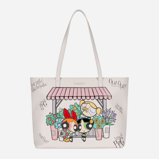 Сумка шопер жіноча Braccialini Voyage PPG100-YY-422 Рожева (800070320167) - зображення 1