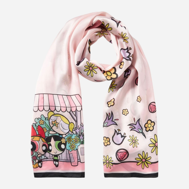Chusta damska Braccialini Foulard PPGFR01-XX-422 Jasnoróżowa (800070320172) - obraz 2