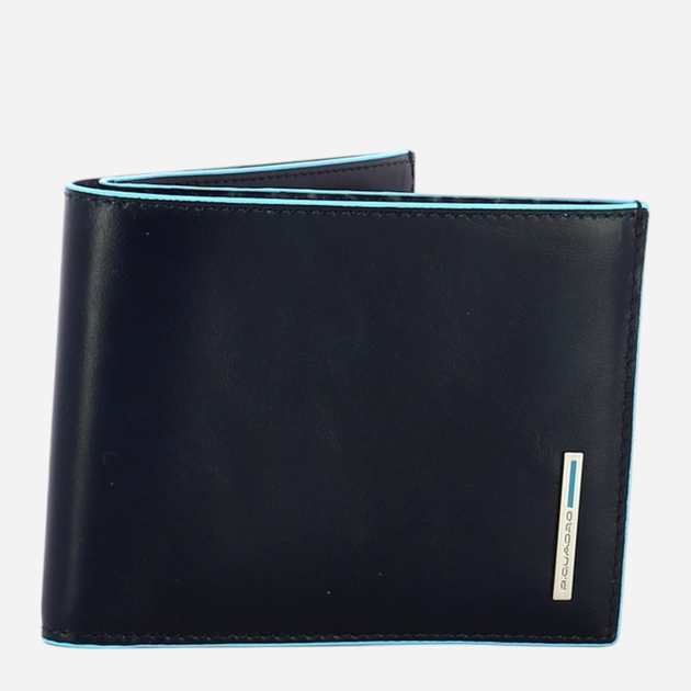 Portfel męski skórzany Piquadro PU1239B2R/BLU2 Granatowy (800070040196) - obraz 1