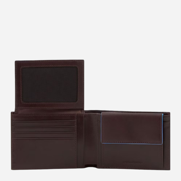 Портмоне чоловіче шкіряне Piquadro PU1392B2VR/MO Коричневе (800070304202) - зображення 4