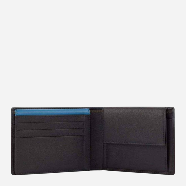 Портмоне чоловіче шкіряне Piquadro PU1392UB00R/NGR Чорне (800070308269) - зображення 3