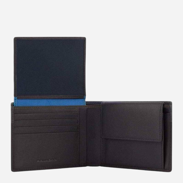 Портмоне чоловіче шкіряне Piquadro PU1392UB00R/NGR Чорне (800070308269) - зображення 4