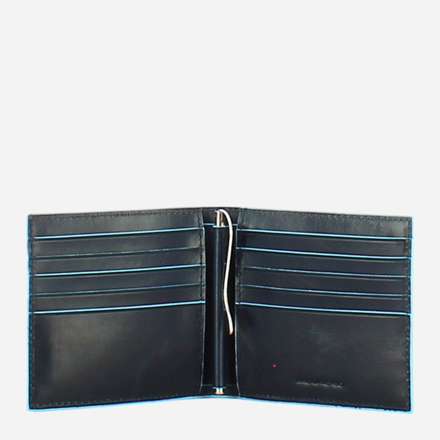 Portfel męski skórzany Piquadro PU1666B2/BLU2 Granatowy (800070016361) - obraz 3