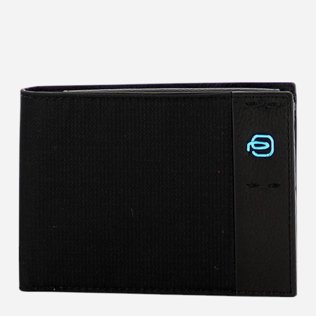 Портмоне чоловіче Piquadro PU257P16/CHEVN Чорне (800070067191) - зображення 1