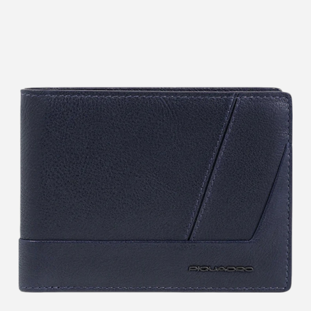 Портмоне чоловіче шкіряне Piquadro PU257S129R/BLU Синє (800070320663) - зображення 1