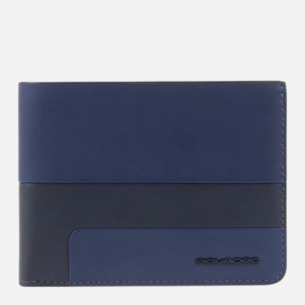 Портмоне чоловіче шкіряне Piquadro PU257W119R/BLU Синє (800070308287) - зображення 1