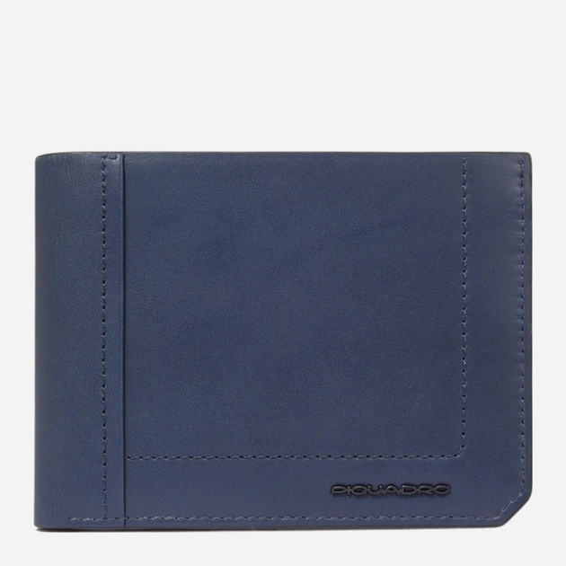 Портмоне чоловіче шкіряне Piquadro PU257W131R/BLU Синє (800070326312) - зображення 1
