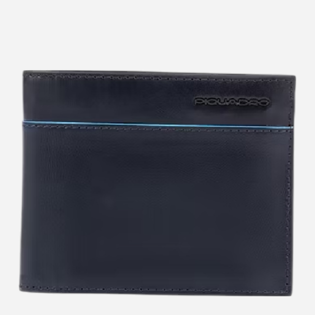 Портмоне чоловіче шкіряне Piquadro PU3891B2VR/BLU Синє (800070304213) - зображення 1