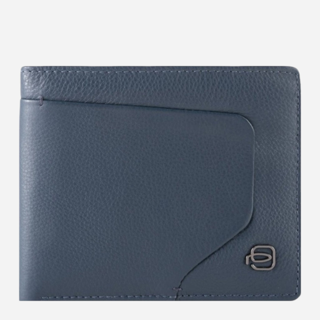 Портмоне чоловіче шкіряне Piquadro PU4518AOR/BLU Синє (800070331533) - зображення 1