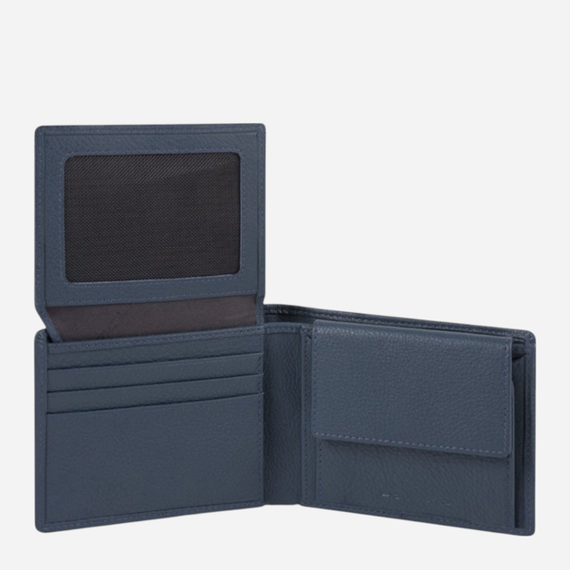 Портмоне чоловіче шкіряне Piquadro PU4518AOR/BLU Синє (800070331533) - зображення 2