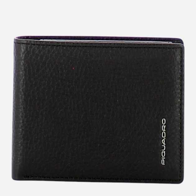 Portfel męski skórzany Piquadro PU4518MOSR/N Czarny (800070117927) - obraz 1