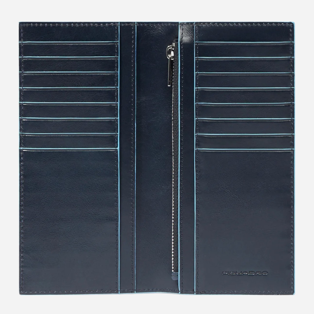 Portfel męski skórzany Piquadro PU6562B2R/BLU2 Granatowy (800070326349) - obraz 3