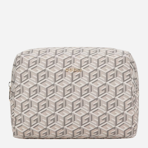 Косметичка жіноча Guess PW1569P3215-STO Сіра (800070325050) - зображення 1