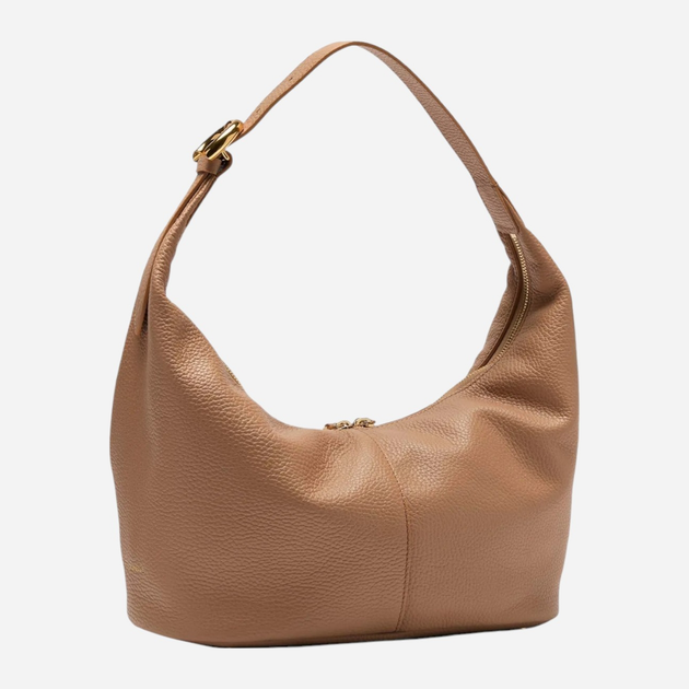 Torebka hobo damska skórzana Coccinelle Fernanda E1S4A130201-N71 Beżowa (800070338251) - obraz 2