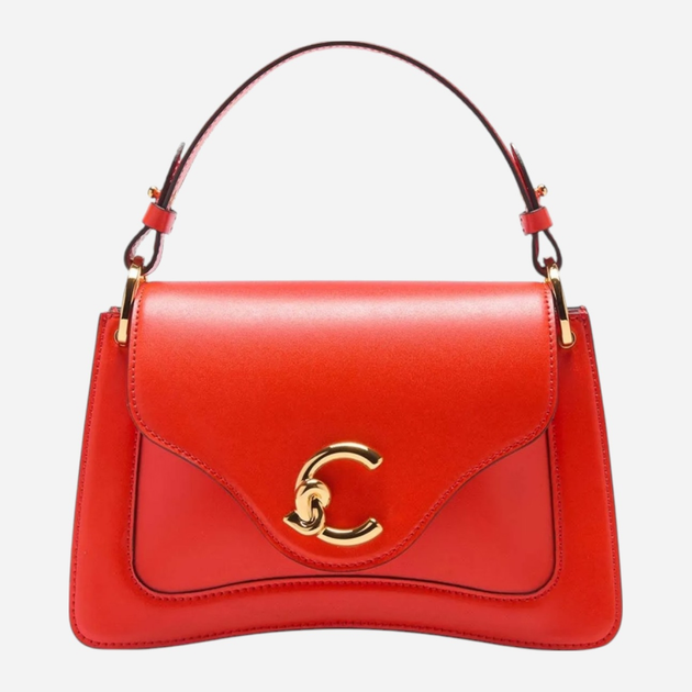Сумка жіноча з натуральної шкіри маленька Coccinelle C-Me Calf E1SSK180201-R29 Помаранчева (800070338298) - зображення 1