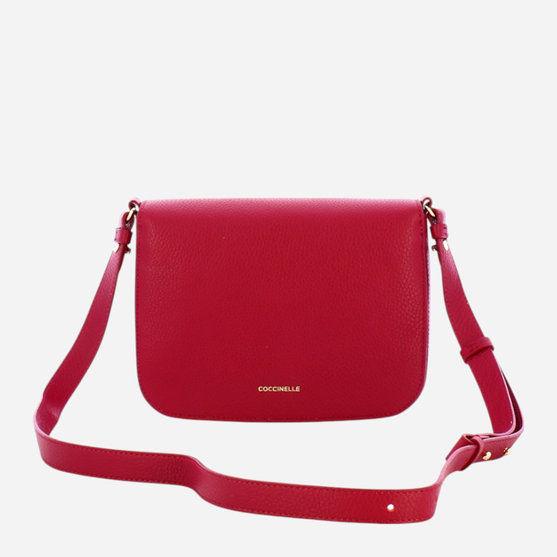 Torebka crossbody damska skórzana Coccinelle C-Me E1SSL150101-R16 Czerwona (800070338289) - obraz 2