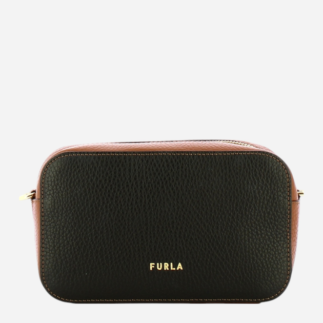 Сумка крос-боді через плече жіноча з натуральної шкіри маленька Furla Primula Mini WB00667BX1195O92009035 Чорна (800070306830) - зображення 2