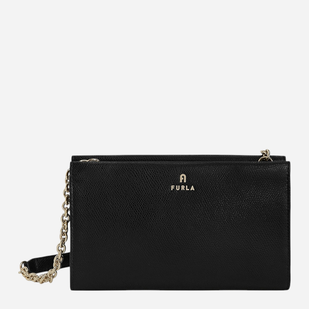 Сумка клатч жіноча з натуральної шкіри Furla Camelia Mini WE00528ARE000O60001007 Чорна (800070310973) - зображення 1