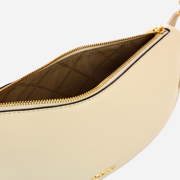 Torebka hobo damska skórzana Michael Kors 30H3G8NM3L-289 Beżowa (800070314625) - obraz 5