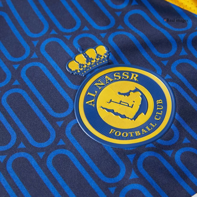 Дитяча футбольна форма Adidas Ronaldo (Роналдо) Al-Nasr (Аль-Наср) 2025, розмір 26 (зріст 140–150 см), темно синя - изображение 6