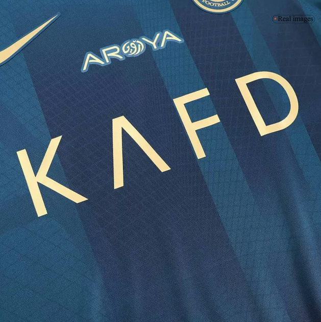Дитяча футбольна форма Nike Ronaldo (Роналдо) Al-Nasr (Аль-Наср) 23/24, розмір 26 (зріст 140–150 см), темно синя - изображение 5