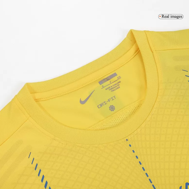 Дитяча футбольна форма Nike Ronaldo (Роналдо) Al-Nasr (Аль-Наср) 23/24, розмір 28 (зріст 150–160 см), жовта - изображение 6