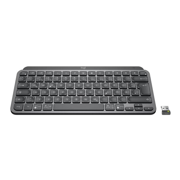 Клавіатура бездротова Logitech MX Keys Mini For Business Wireless Illuminated US Graphite (920-010608) Store - зображення 2